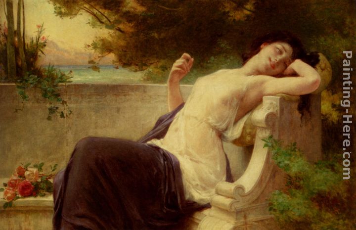 An Afternoon Rest painting - Guillaume Seignac An Afternoon Rest art painting